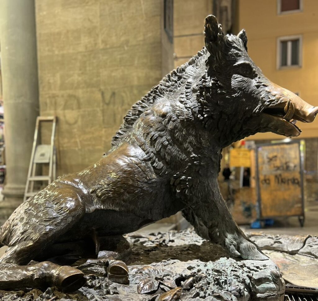 Florence Porcellino The Tale of a Wild Boar, a Frog & Renaissance