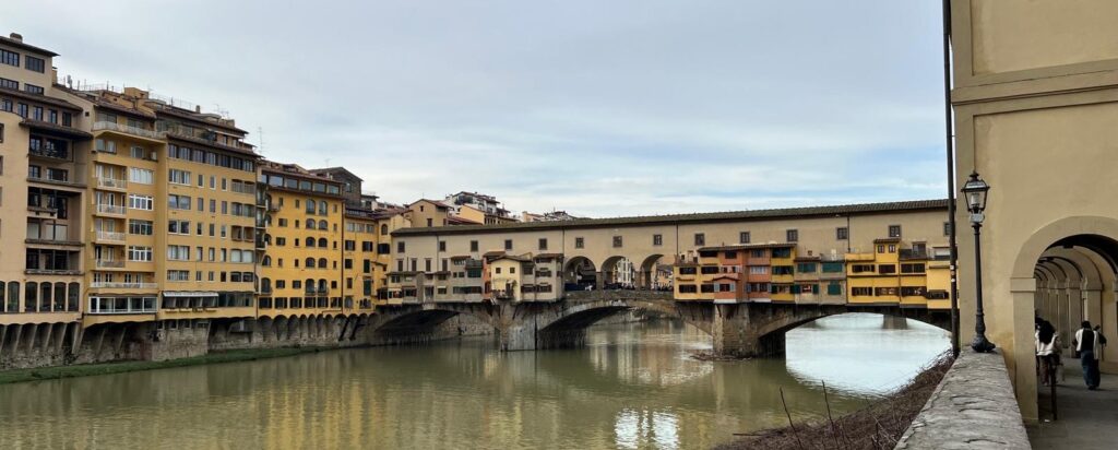 The Bridge of Pontevecchio in Florence